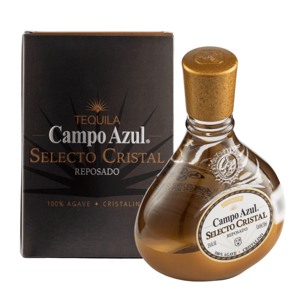 TEQUILA campo azul selecto cristal rep 750 ml