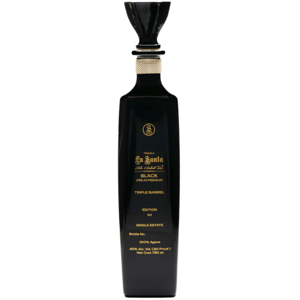 TEQUILA la santa black triple 750 ml