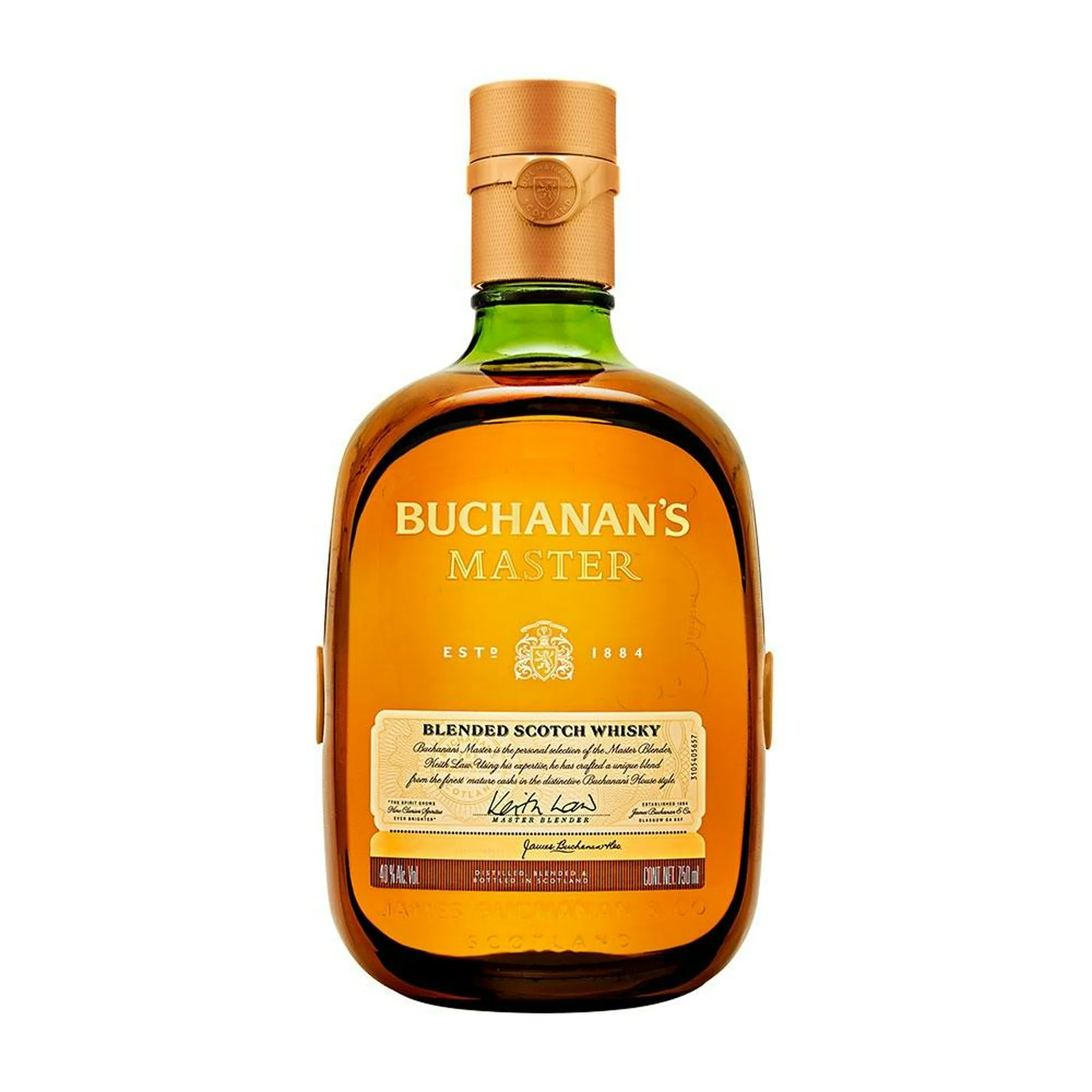 WHISKY buchanans master 750 ml