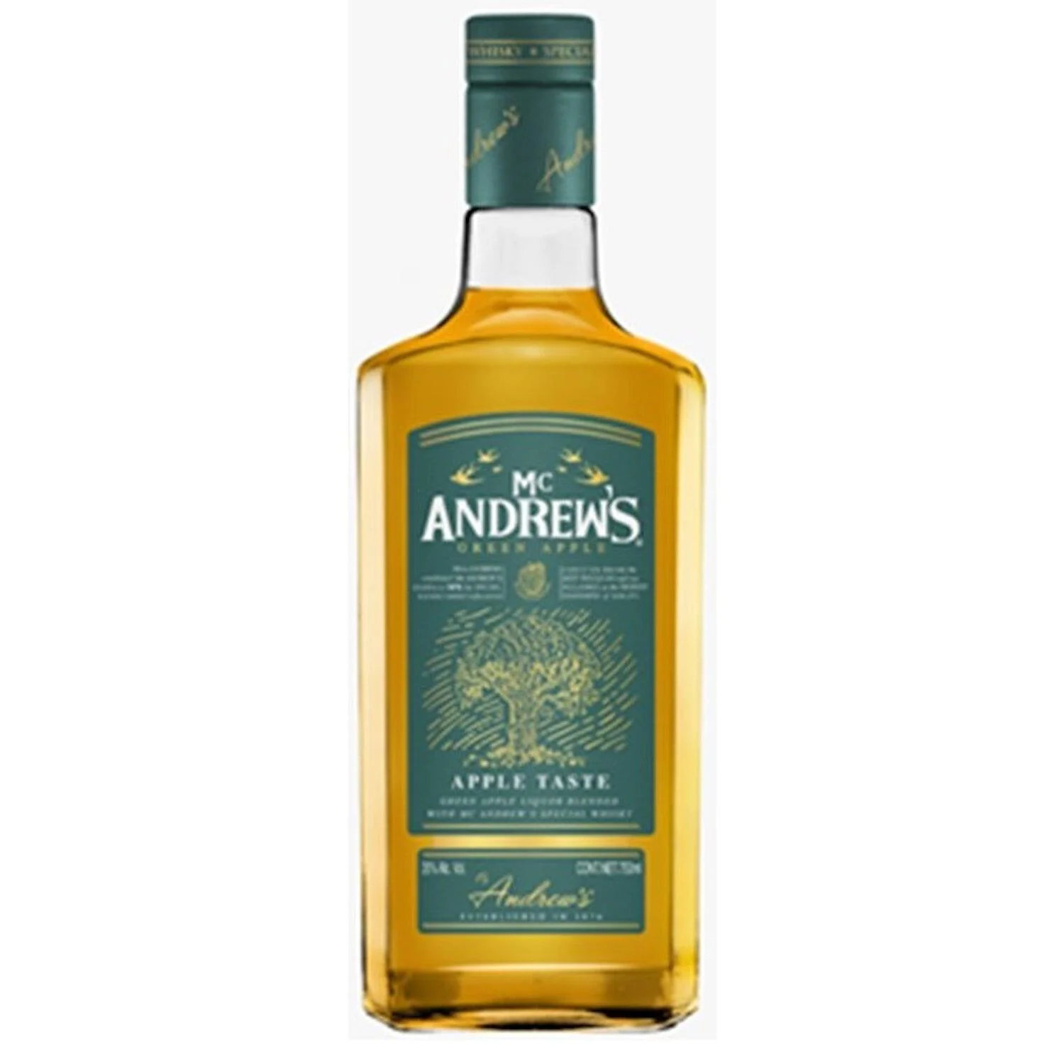 WHISKY mc andrews manzana 750 ml