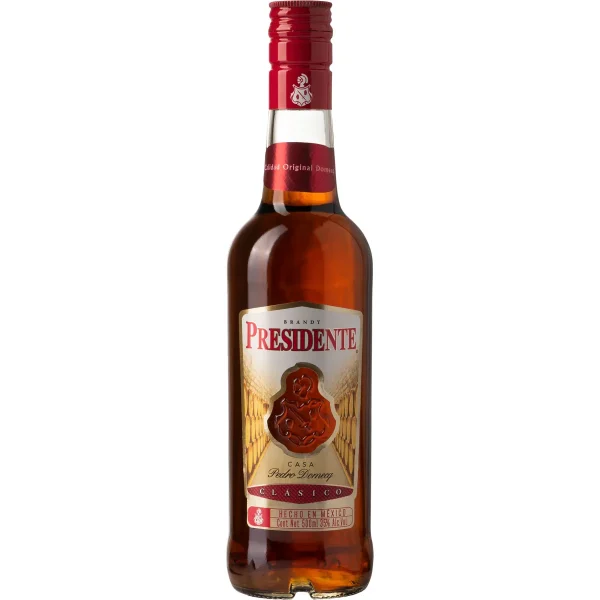 brandy presidente clásico 500 ml