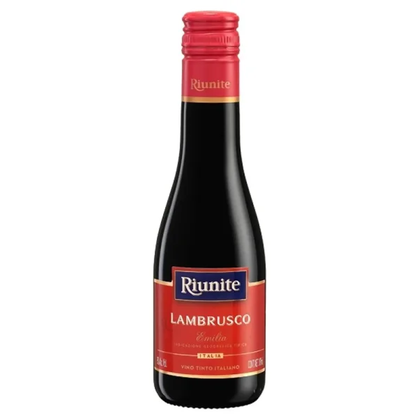 vino tinto lambrusco 187ml