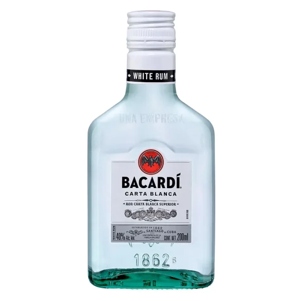 RON Bacardi Blanco 200ml