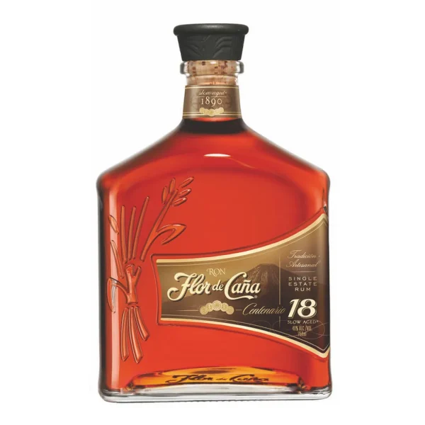 Ron Añejo Flor de Caña 18 Años Gold 750 ml