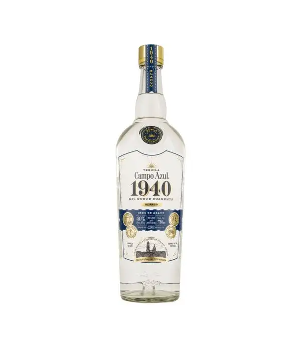 TEQUILA Campo Azul 1940 Blanco 750 ml