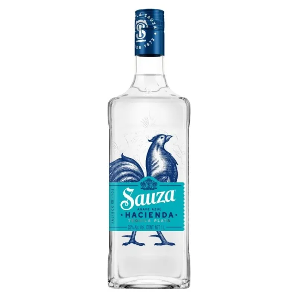 TEQUILA Sauza Hacienda Plata 1L