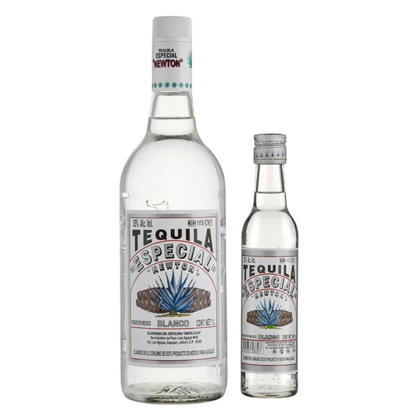 Tequila Newton Especial Blanco 1 L + 250 ml Newton Especial