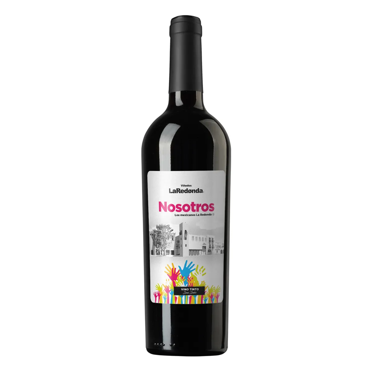 VINO Tinto La Redonda Nosotros Semiseco 750ml