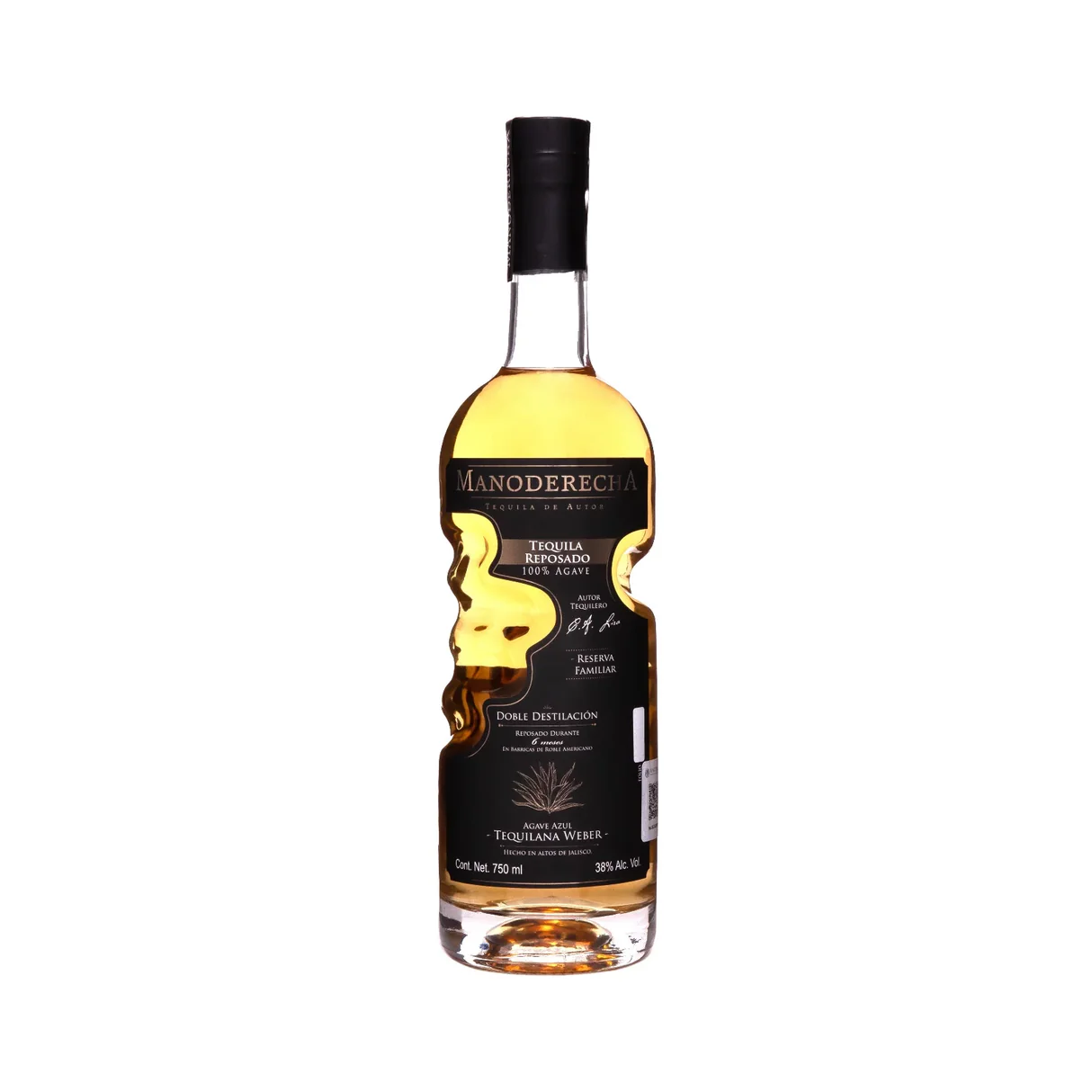 TEQUILA Manoderecha Reposado 750ml