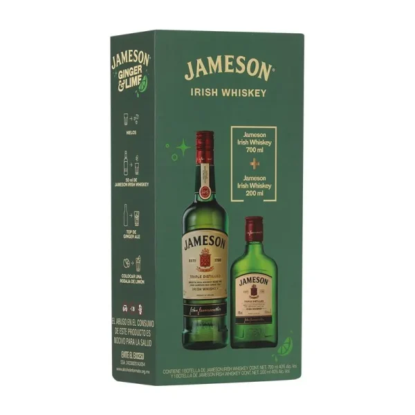 Whiskey Jameson Irish 700 ml C/200 ml