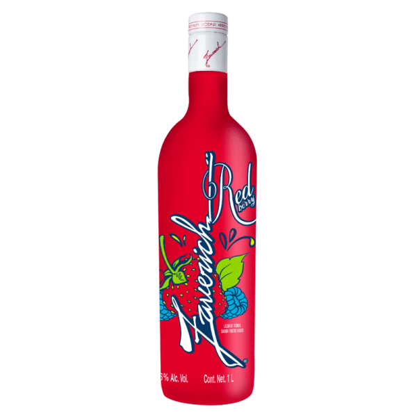 VODKA Zaverich Red Berry´s 1L
