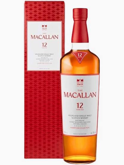 Whisky The Macallan 12 Años Single Malt Sherry Oak Cask
