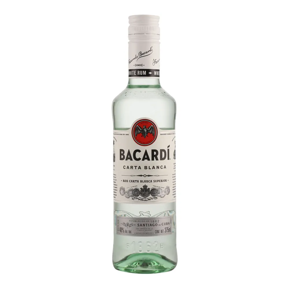 RON Bacardi Blanco 375ml 3 Pack